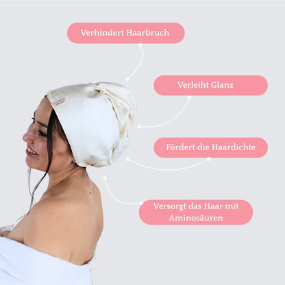 Haarturban aus Ahimsa Seide