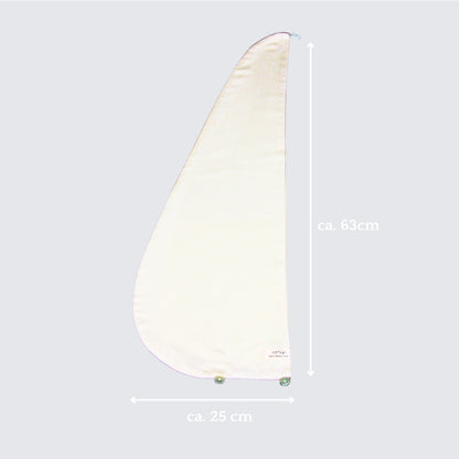 Haarturban aus Ahimsa Seide