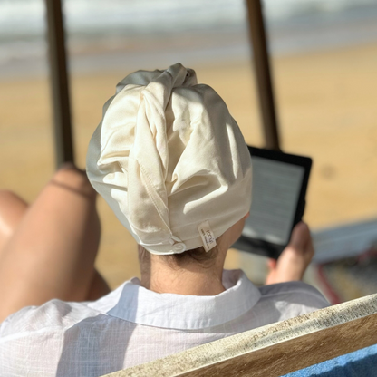 Haarturban aus Ahimsa Seide