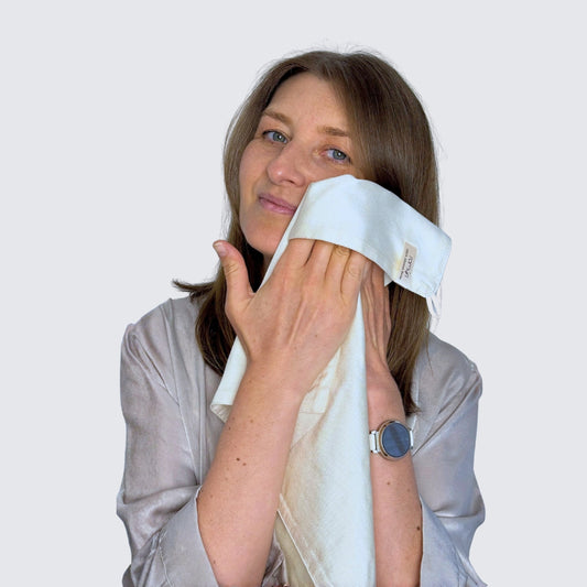 Handtuch aus Ahimsa Seide